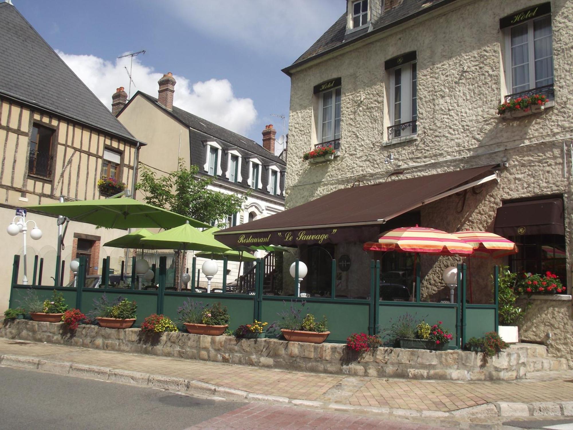 Le Sauvage Hotel Chateau-Renard Luaran gambar